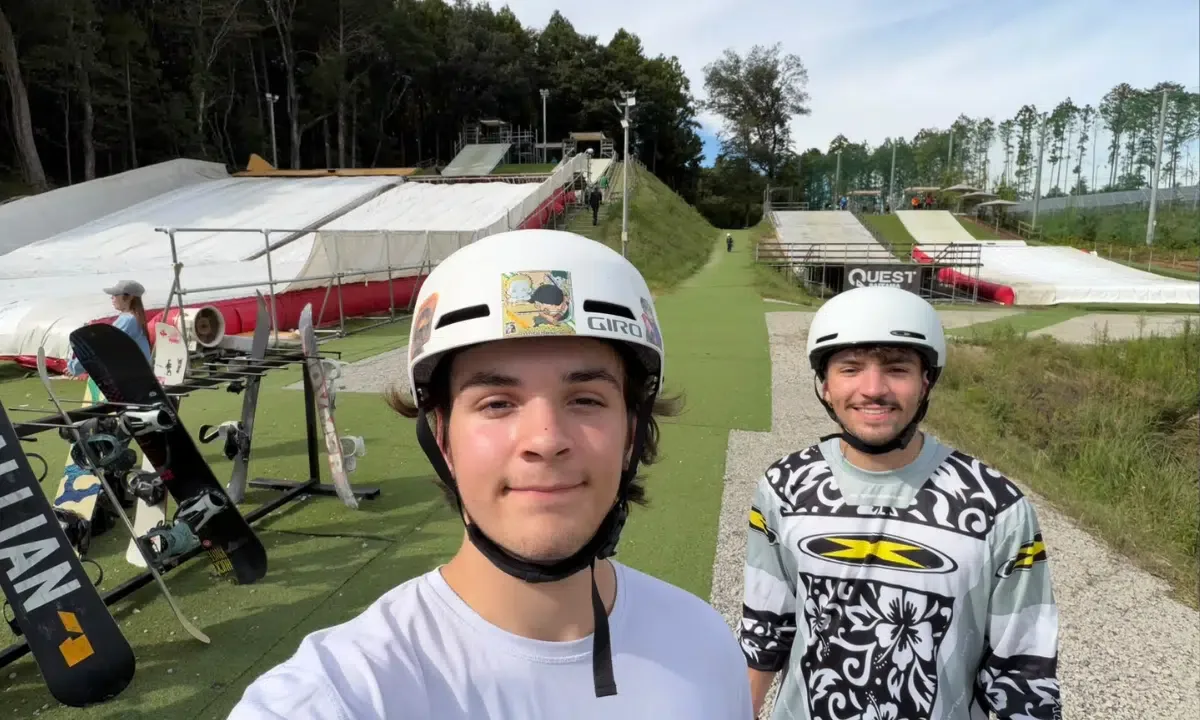 Teixeira mira final e retorno ao circuito após treinos de snowboard no Japão