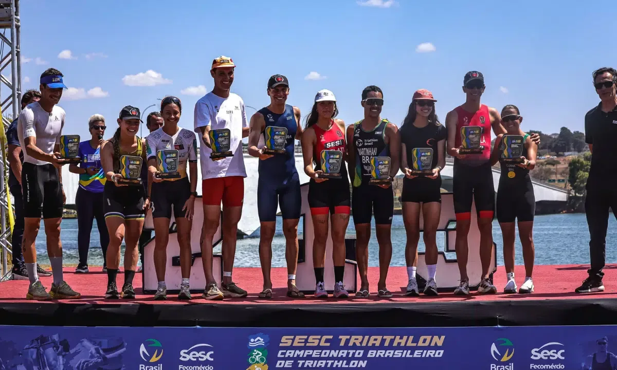 Brasil conquista três medalhas na Americas Triathlon Cup, em Ilhéus