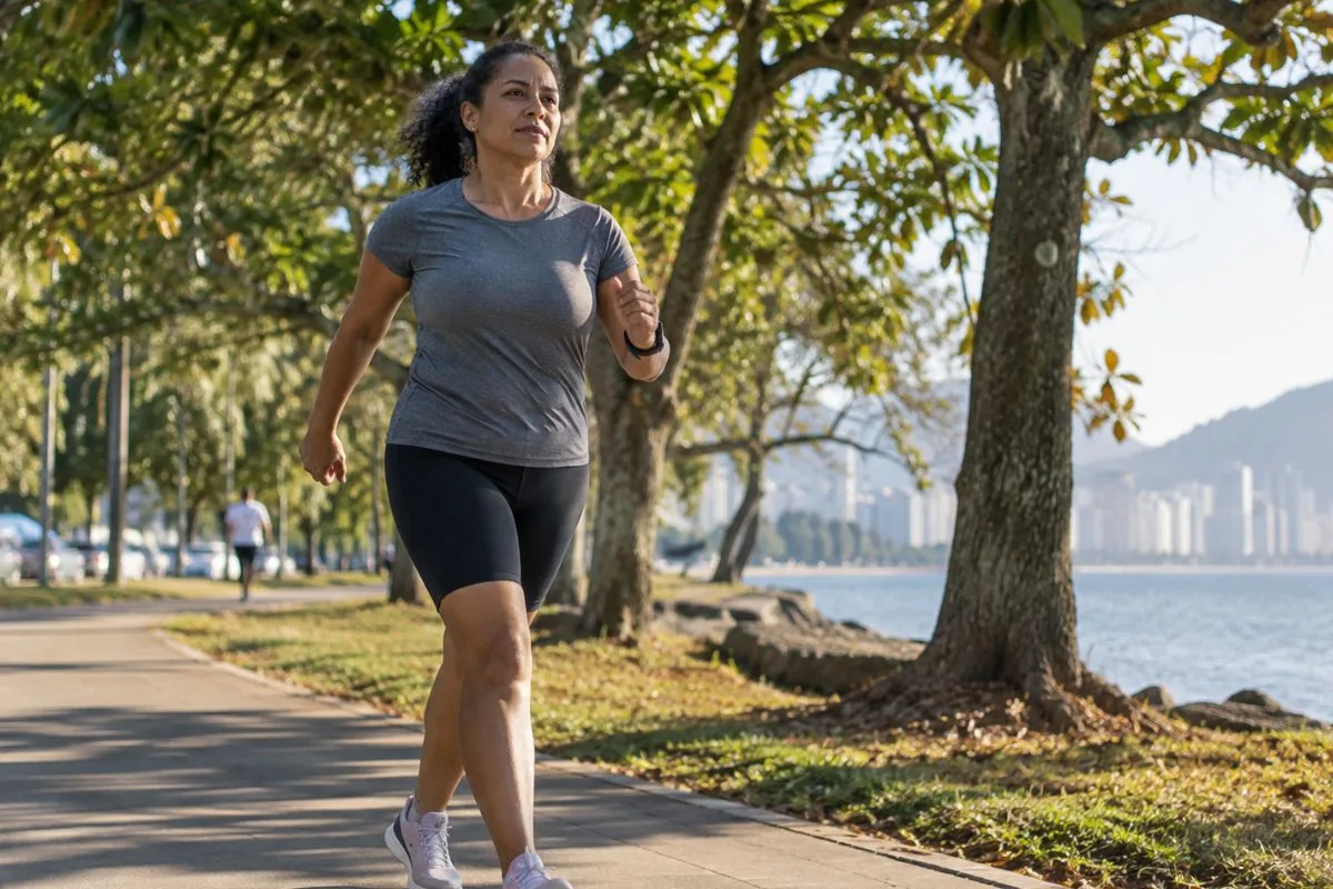 Caminhada pode virar treino com 30 minutos em ritmo de 5 km/h