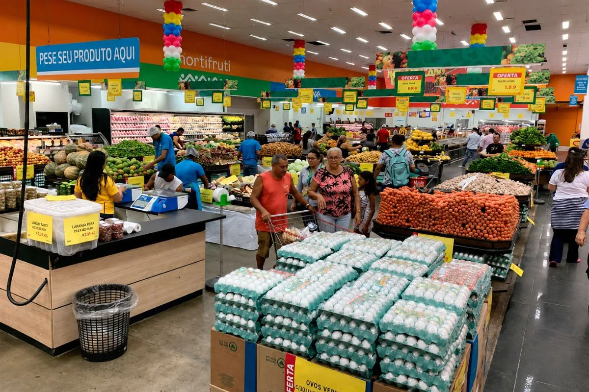 Fiscalização autua sete supermercados por falhas no atendimento na Bahia