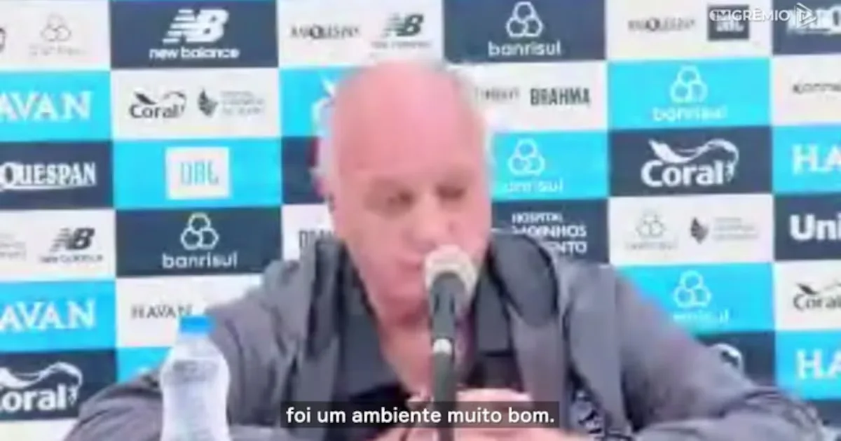 Felipão comenta futuro trabalho de Renato no Grêmio após derrota para o Botafogo