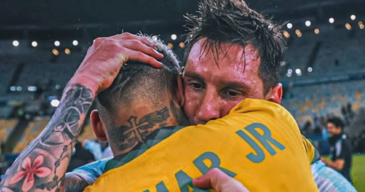 Neymar envia mensagem a Messi antes do último jogo pela Argentina