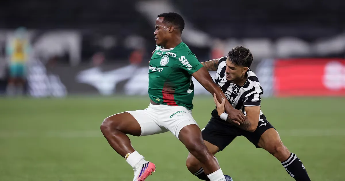 Empate no Nilton Santos deixa Palmeiras atrás do Flamengo na tabela
