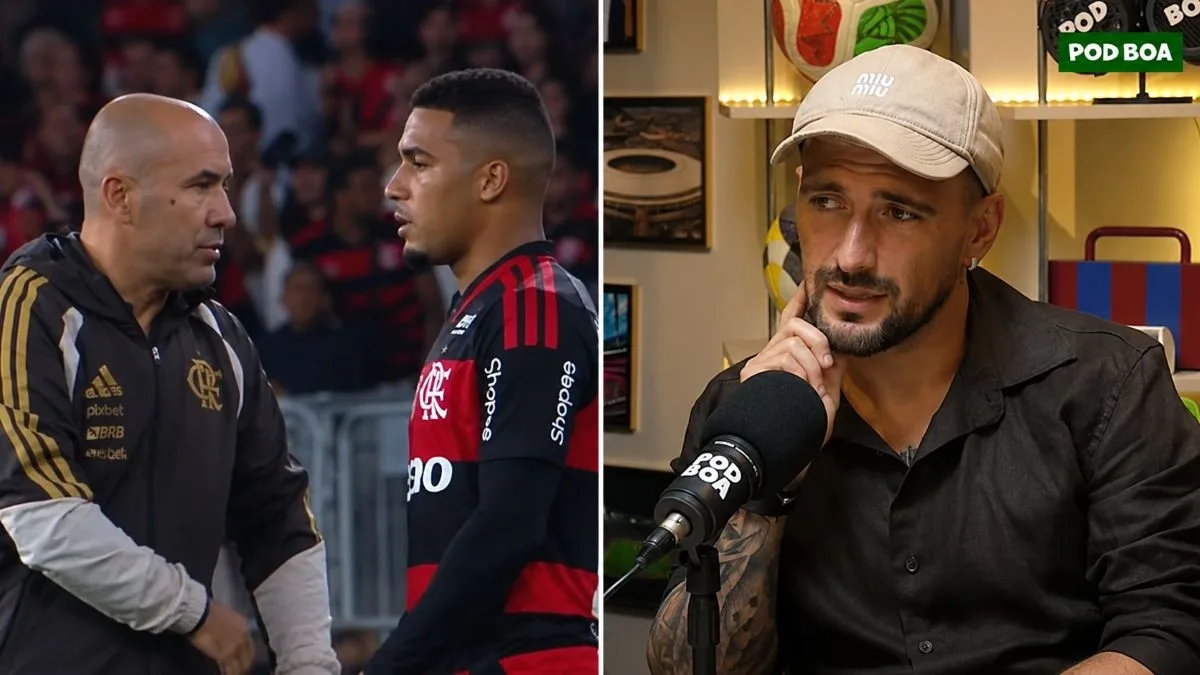 Arrascaeta explica reclamação de Samuel Lino e diz que situação está resolvida