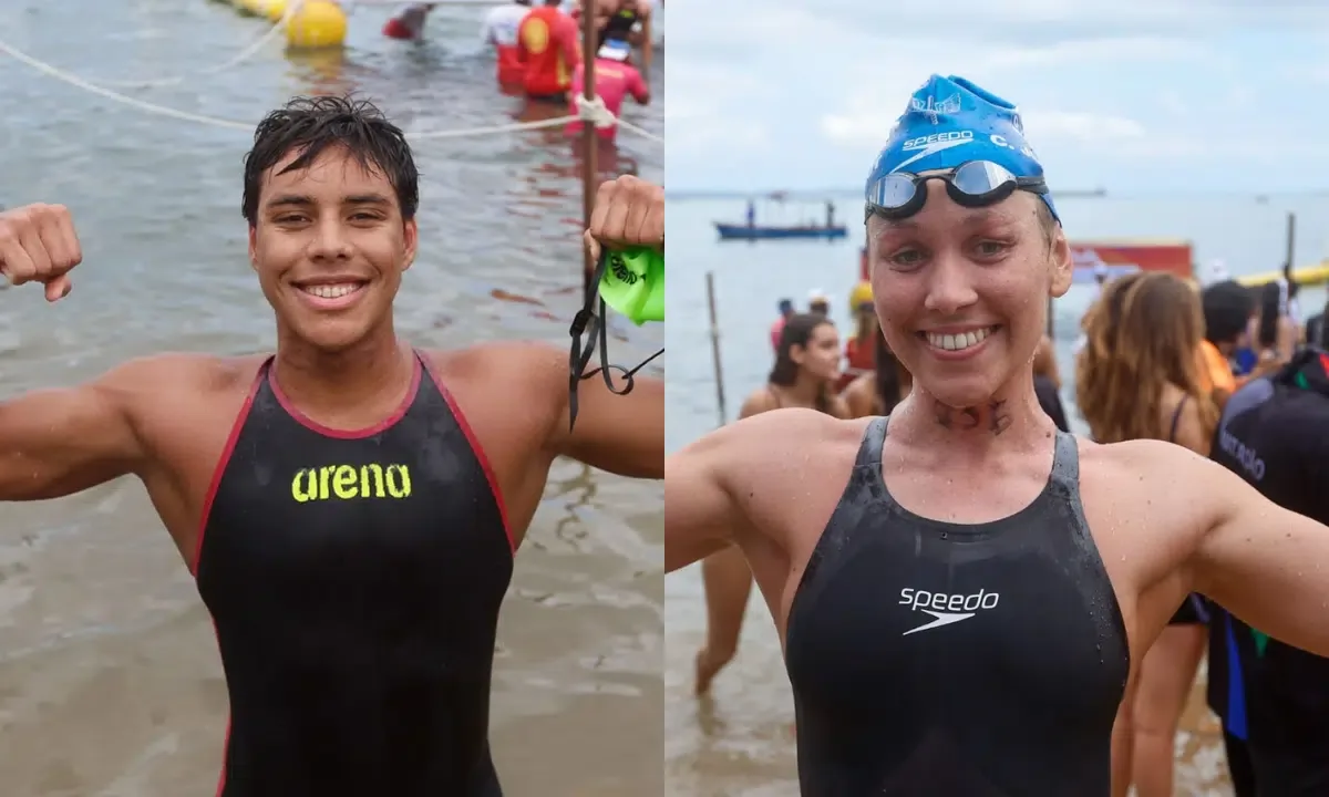 Arthur Aguiar e Cibelle Jungblut ganham prova de 10 km em Salvador