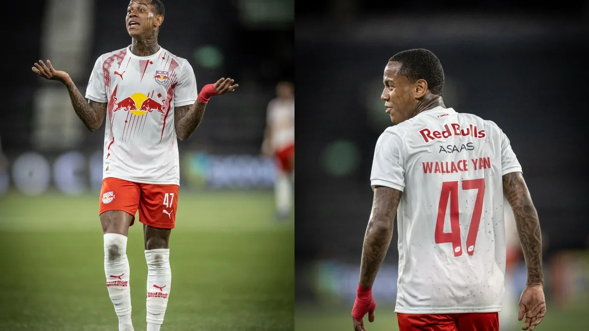Wallace Yan provoca torcida do Botafogo após expulsão no Brasileirão
