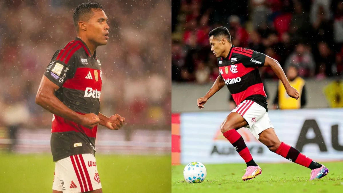 Alex Sandro entra no segundo tempo e reforça o Flamengo contra o Corinthians