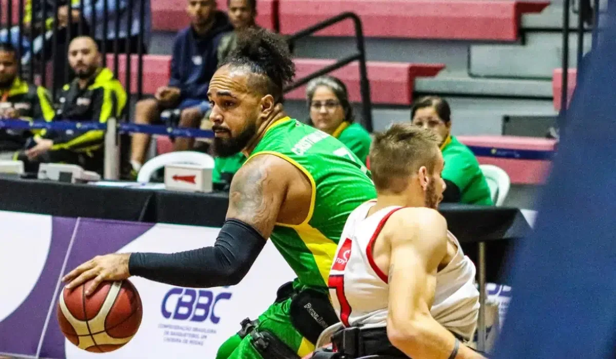 Brasil perde para os Estados Unidos no Mundial de basquete em cadeira de rodas