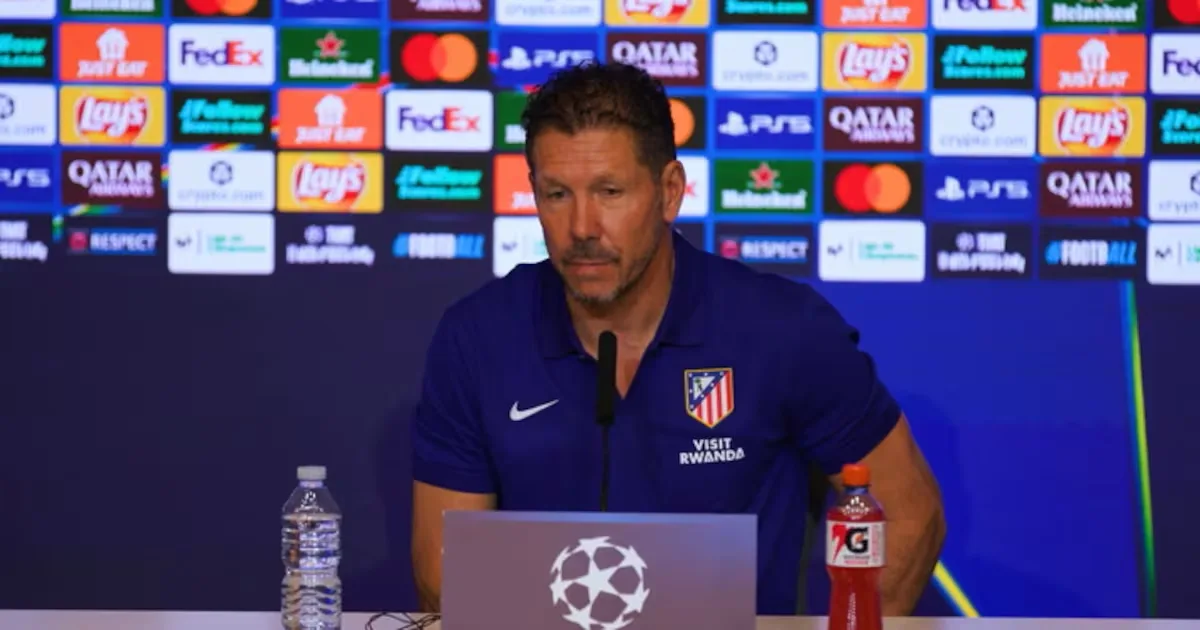 Simeone aponta entrega de Álvarez em preparação para a Champions League