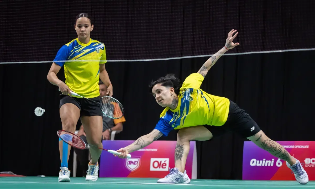 Brasil conquista todos os ouros do badminton nos Jogos Sul-Americanos