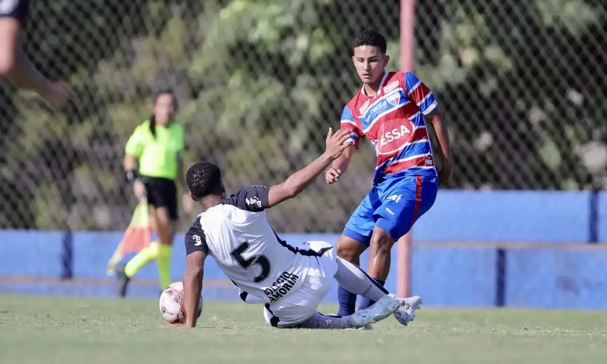 Fortaleza e Corinthians ficam no empate pela 16ª rodada do Sub-17