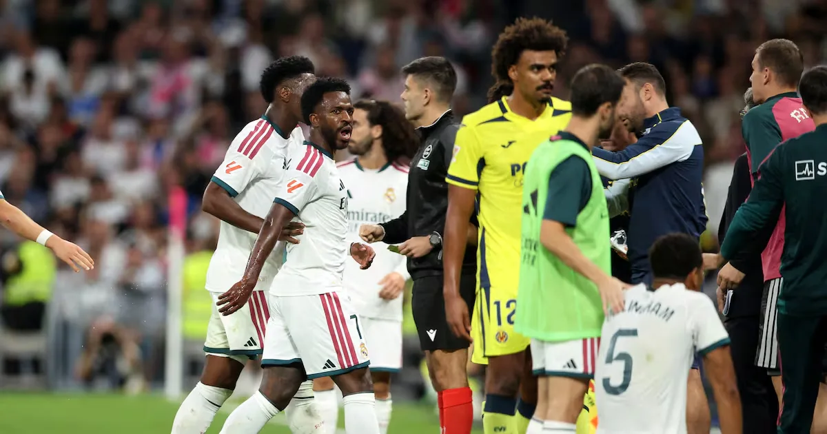 Vini Jr. marca, é expulso e recebe apoio após vitória do Real Madrid