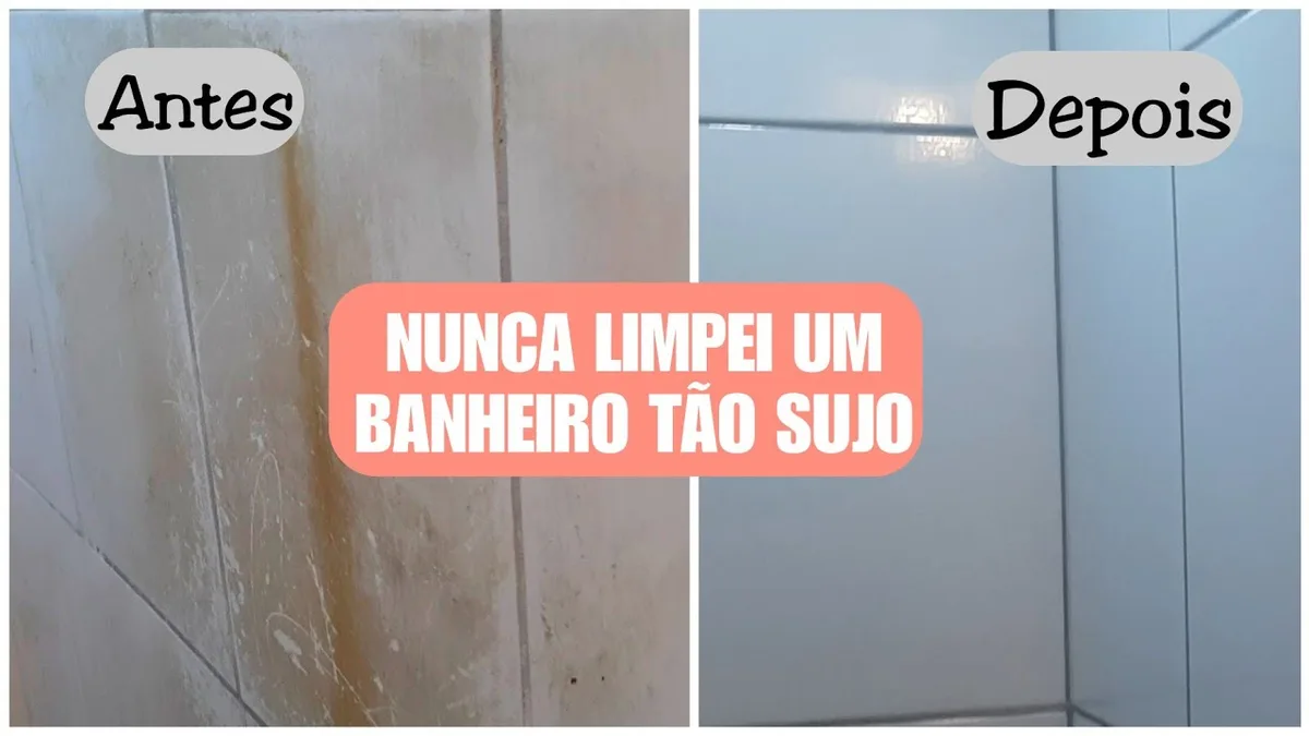 Percarbonato de sódio pode ajudar a remover marcas do box e dos azulejos