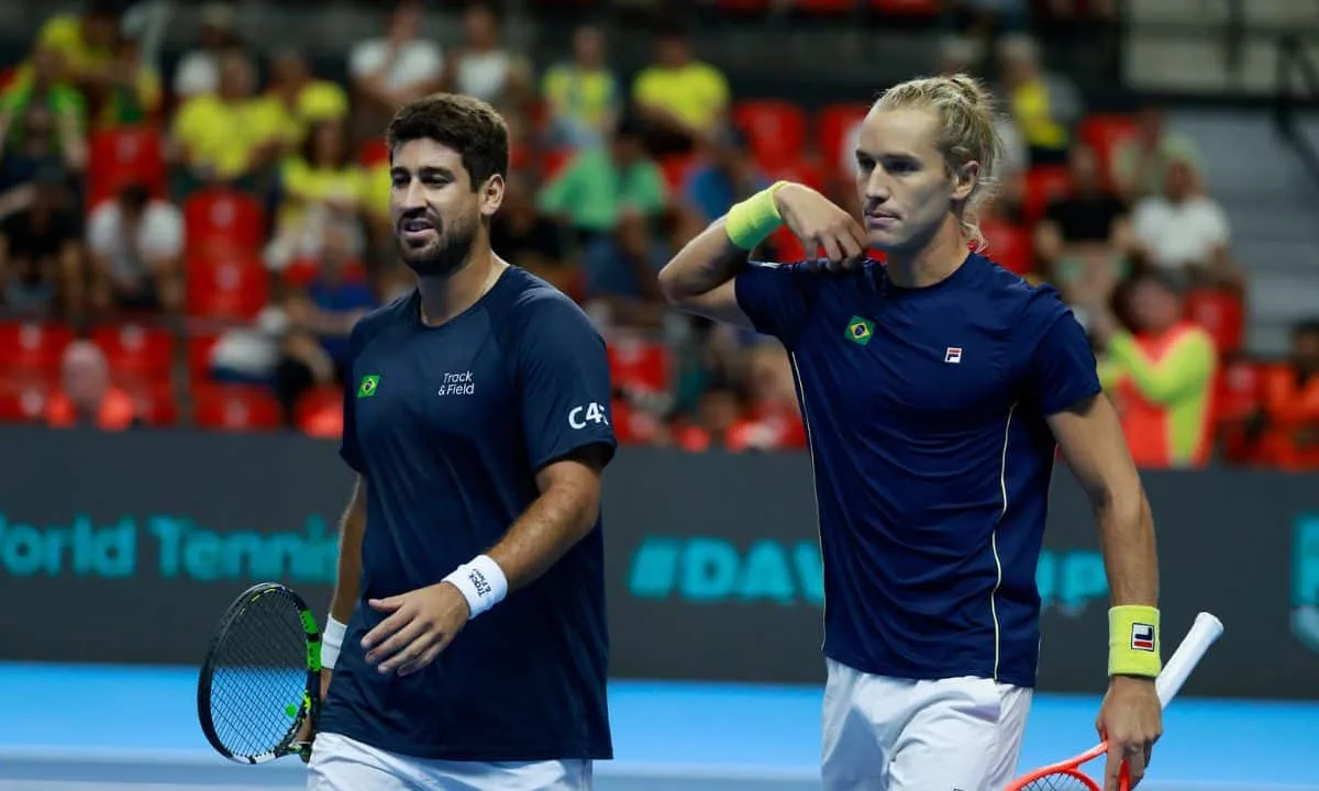 Dupla brasileira consolida parceria e mira ATP Finals após ponto decisivo na Davis