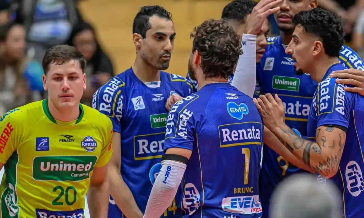 Bruno Lima destaca confiança após vitória do Vôlei Renata no Paulista