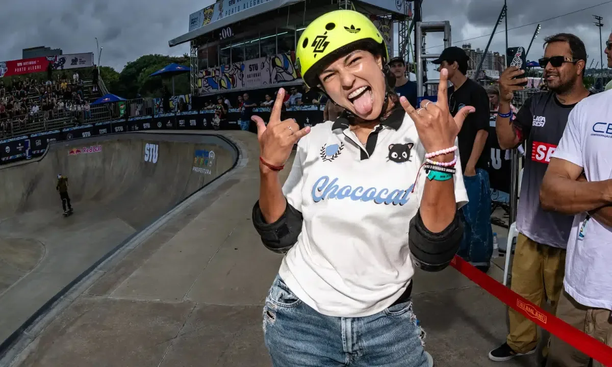 Raicca Ventura avança à decisão do Mundial de Skate Park em Assunção