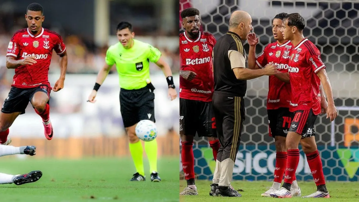Lance em Freitas gera crítica à decisão de Casagrande no triunfo do Flamengo