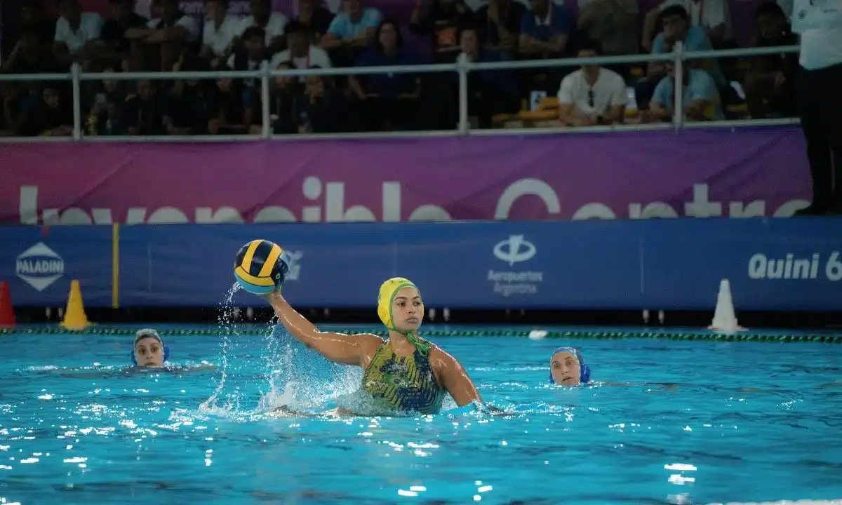 Brasil garante duas vagas nas semifinais do polo aquático em Santa Fé