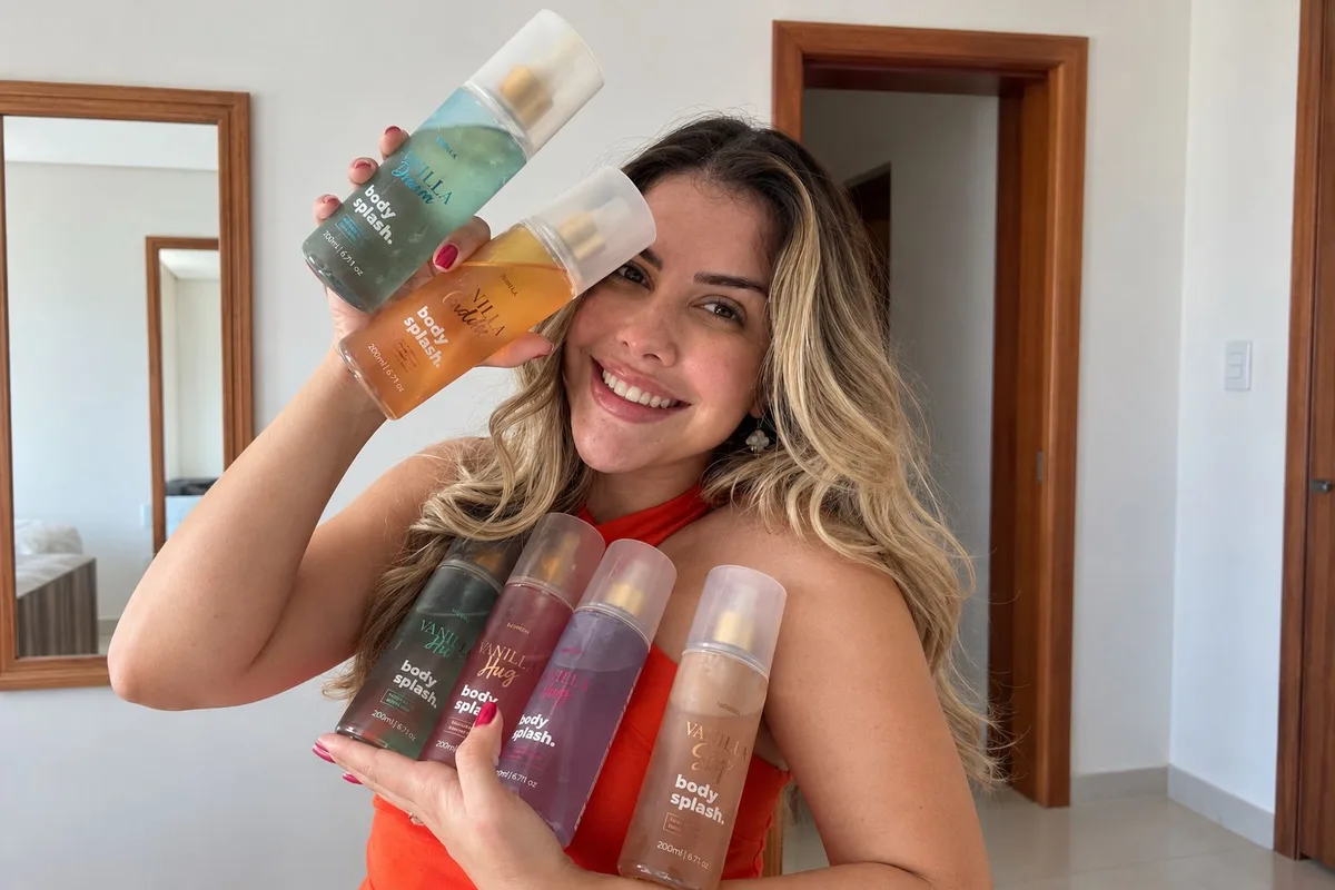 Seis body splashes da Wepink com preços promocionais e inspiração em perfumes famosos