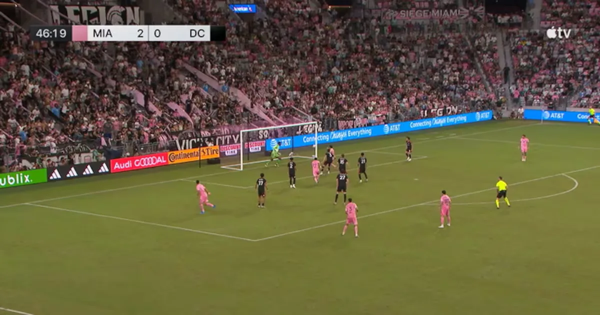 Messi marca na vitória do Inter Miami por 3 - 0 sobre o D.C. United