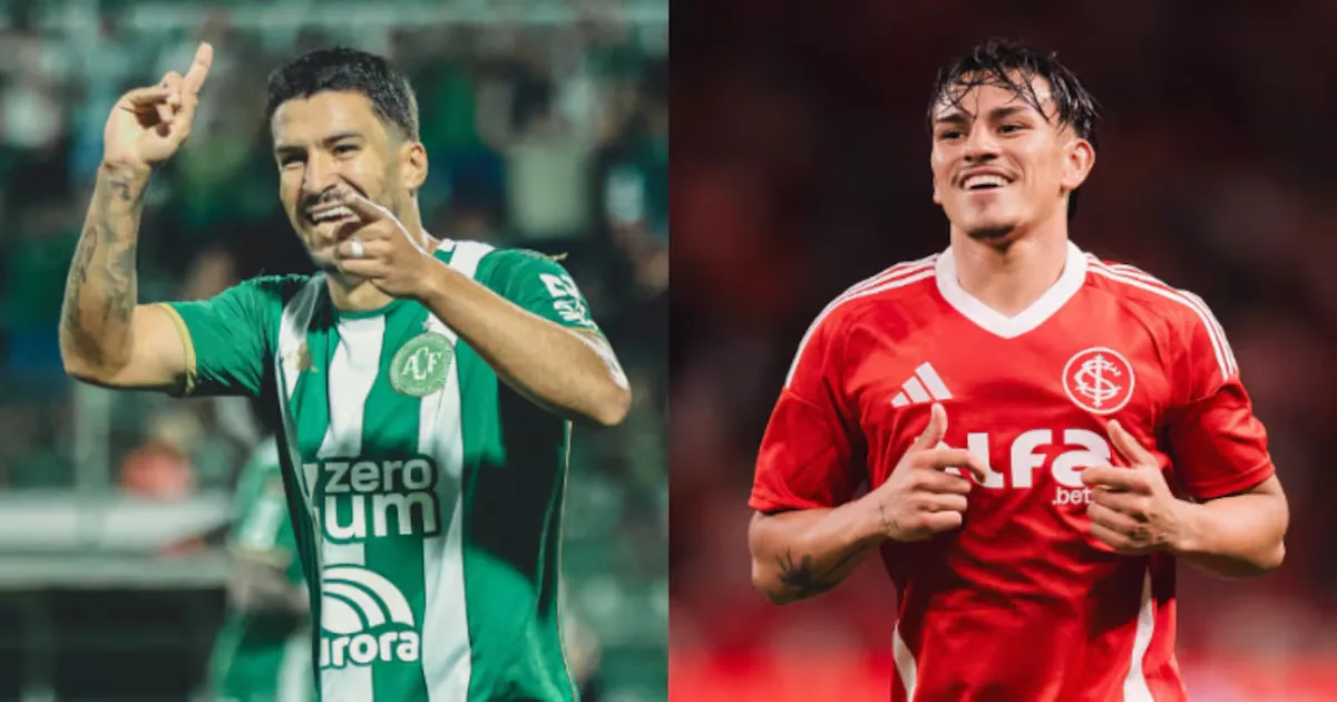 Chapecoense e Inter fazem confronto direto contra o rebaixamento