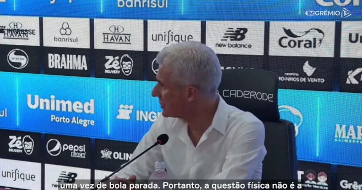 Castro contesta resultado após derrota do Grêmio para o Vitória