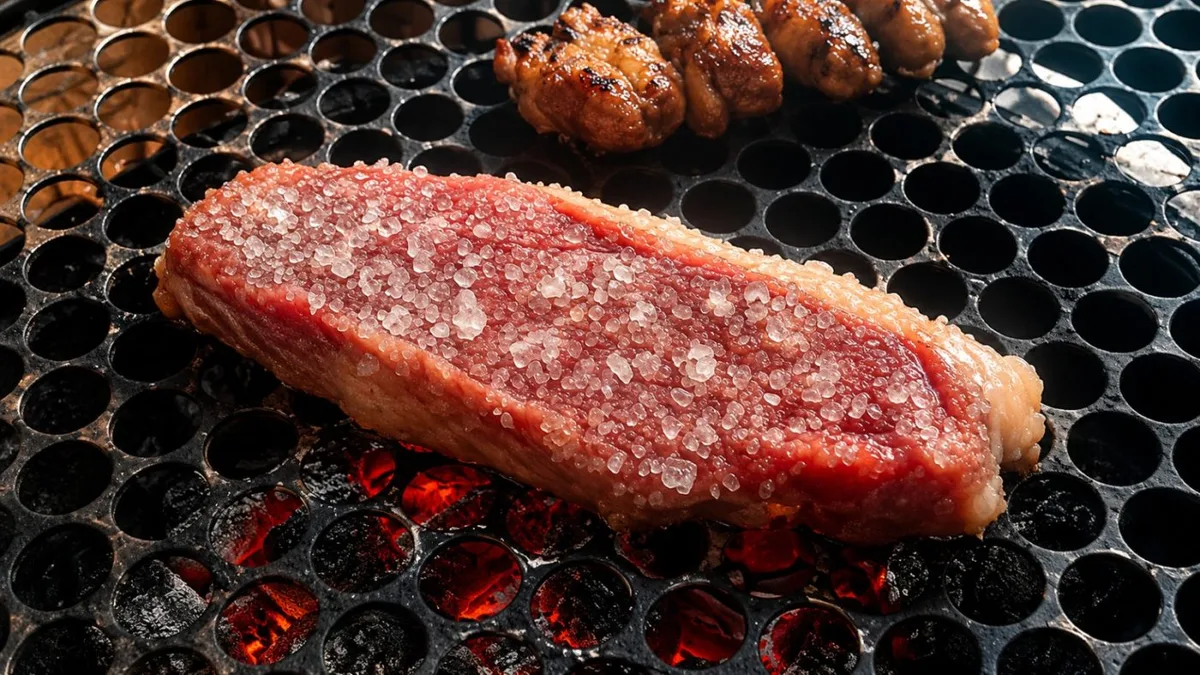 Quando usar sal grosso no churrasco e qual quantidade colocar na carne
