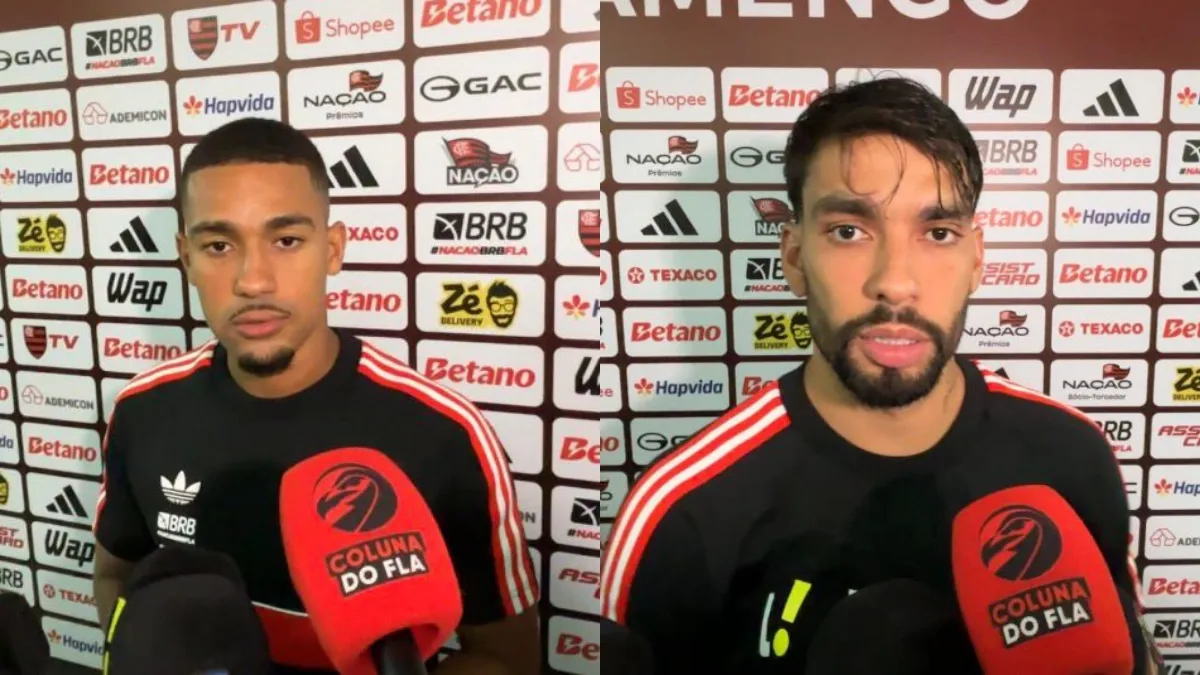 Flamengo perde três jogadores por suspensão antes de duelo com Bragantino