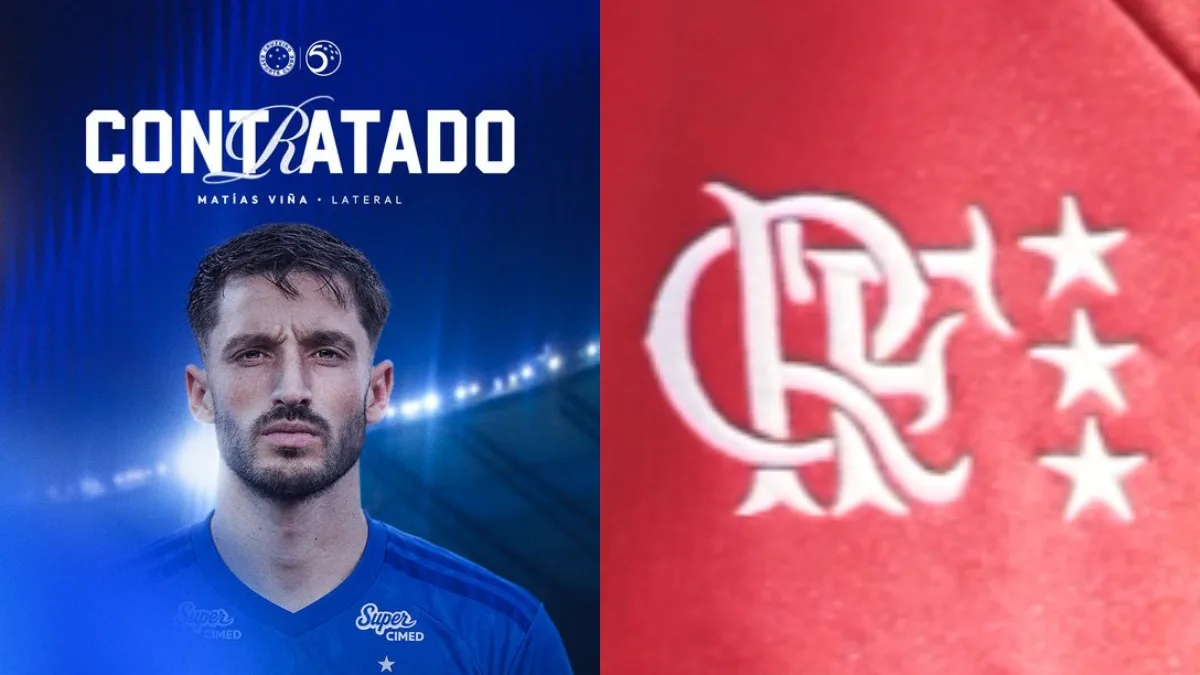 Cruzeiro confirma empréstimo de Matías Viña, que pertence ao Flamengo