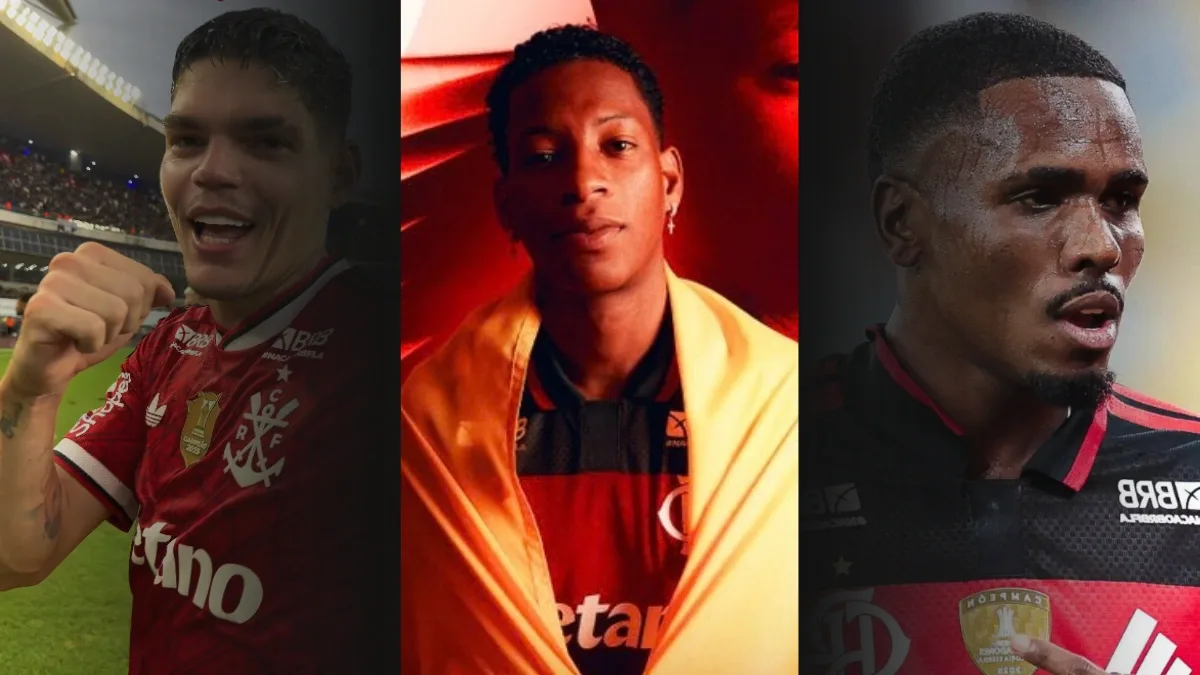 Flamengo mede impacto de três desfalques nos números de 2026