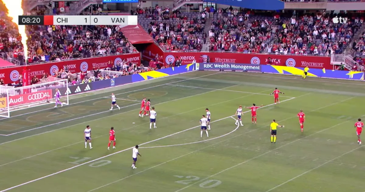 Chicago Fire FC supera Vancouver por 3 a 1 na MLS