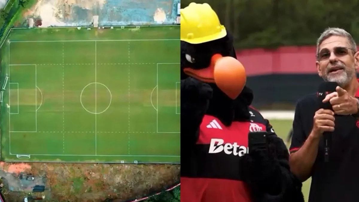 Flamengo prepara nova estrutura para jogos da base e do feminino