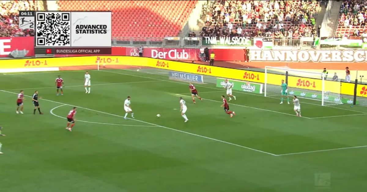 Nurnberg supera Hannover 96 por 2 a 1 na 2.Bundesliga